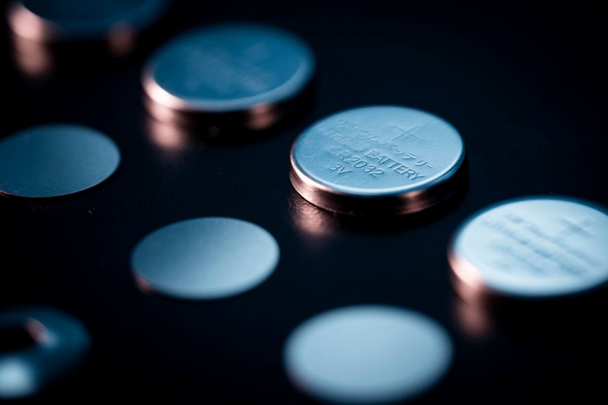 Details of battery components in the Leverick Lab.